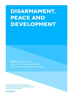 cover image of Contributions to Conflict Management, Peace Economics and Development, Volume 27